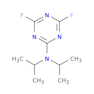 1,3,5-Triazin-2-amine, 4,6-difluoro-N,N-bis(1-methylethyl)-