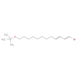 1,3-Dodecadiene, 1-bromo-12-(1,1-dimethylethoxy)-, (E,E)-