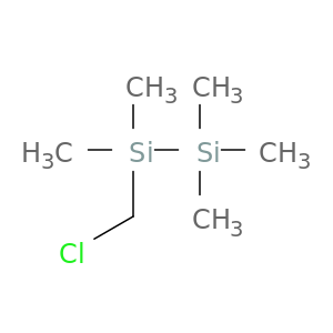 Disilane, (chloromethyl)pentamethyl-
