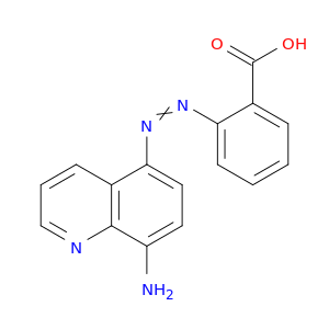 Benzoic acid, 2-[(8-amino-5-quinolinyl)azo]-
