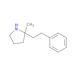 2-methyl-2-(2-phenylethyl)pyrrolidine