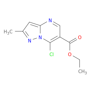7-氯-2-甲基吡唑并[1,5-a]嘧啶-6-羧酸乙酯