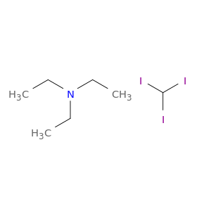 Methane, triiodo-, compd. with N,N-diethylethanamine (1:1)