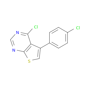 4-氯-5-(4-氯苯基)噻吩并[2,3-d]嘧啶