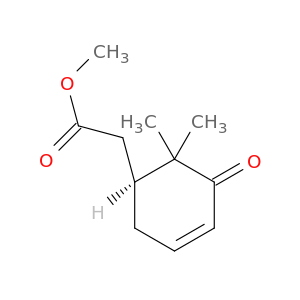 3-Cyclohexene-1-acetic acid, 6,6-dimethyl-5-oxo-, methyl ester, (S)-