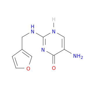 4(1H)-Pyrimidinone, 5-amino-2-[(3-furanylmethyl)amino]-