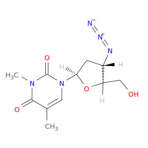 Thymidine, 3'-azido-3'-deoxy-3-methyl-