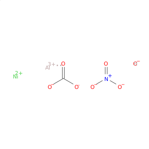 Aluminum nickel carbonate hydroxide nitrate