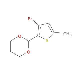 1,3-Dioxane, 2-(3-bromo-5-methyl-2-thienyl)-