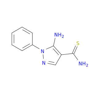1H-Pyrazole-4-carbothioamide, 5-amino-1-phenyl-