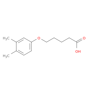 Pentanoic acid, 5-(3,4-dimethylphenoxy)-