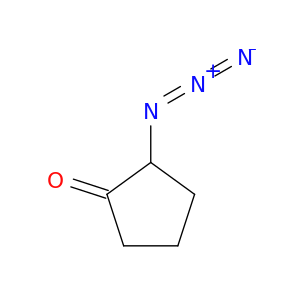 Cyclopentanone, 2-azido-