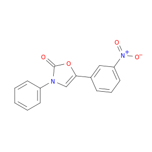 2(3H)-Oxazolone, 5-(3-nitrophenyl)-3-phenyl-