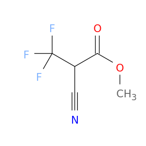 methyl 2-cyano-3,3,3-trifluoropropanoate