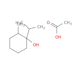 Cyclohexanol, methyl(1-methylethyl)-, acetate