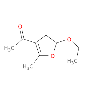 Ethanone, 1-(5-ethoxy-4,5-dihydro-2-methyl-3-furanyl)-