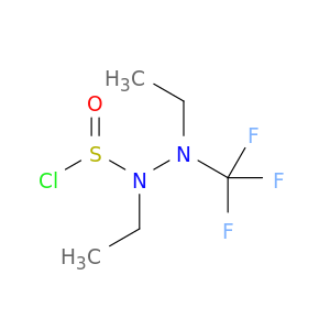 Hydrazinesulfinyl chloride, 1,2-diethyl-2-(trifluoromethyl)-