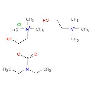 Ethanaminium,2-[[(diethylamino)carbonyl]oxy]-N,N,N-trimethyl-, chloride (1:1)