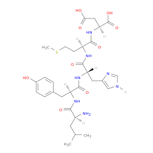 L-Aspartic acid, L-leucyl-L-tyrosyl-L-histidyl-L-methionyl-