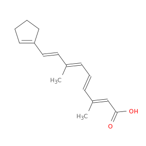 2,4,6,8-Nonatetraenoicacid, 9-(1-cyclopenten-1-yl)-3,7-dimethyl-, (2E,4E,6E,8E)-