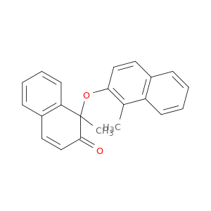 2(1H)-Naphthalenone, 1-methyl-1-[(1-methyl-2-naphthalenyl)oxy]-