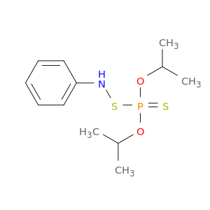 Benzenamine, N-[[bis(1-methylethoxy)phosphinothioyl]thio]-