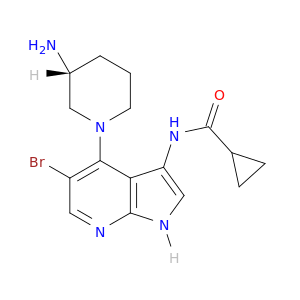 (R)-N-(4-(3-氨基哌啶-1-基)-5-溴-1H-吡咯并[2,3-b]吡啶-3-基)环丙烷甲酰胺