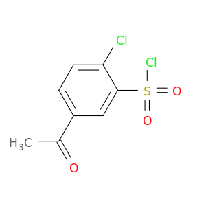 5-乙酰基-2-氯苯-1-磺酰氯化