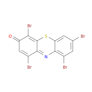 3H-Phenothiazin-3-one, 1,4,7,9-tetrabromo-