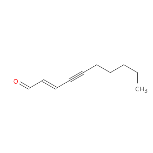 2-Decen-4-ynal, (E)-