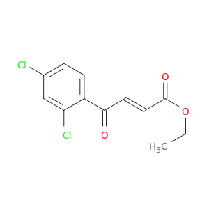 2-Butenoic acid, 4-(2,4-dichlorophenyl)-4-oxo-, ethyl ester, (E)-