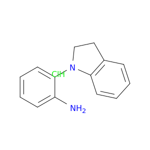 2-(2,3-二氢-1H-吲哚-1-基)苯胺盐酸
