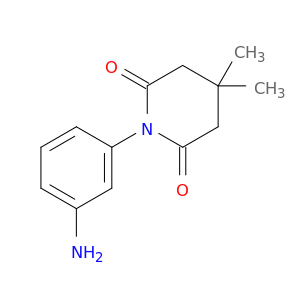 2,6-Piperidinedione, 1-(3-aminophenyl)-4,4-dimethyl-