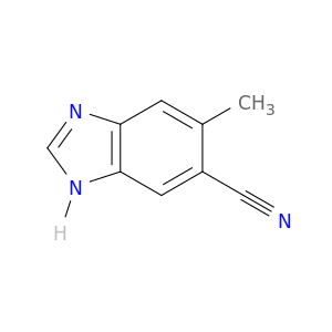 5-METHYL-1H-BENZO[D]IMIDAZOLE-6-CARBONITRILE