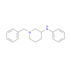 3-Piperidinamine, N-phenyl-1-(phenylmethyl)-