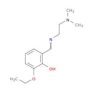 Phenol, 2-[[[2-(dimethylamino)ethyl]imino]methyl]-6-ethoxy-