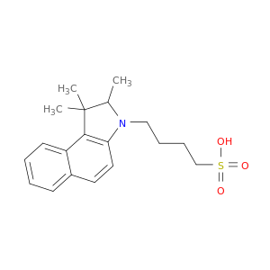 3H-Benz[e]indole-3-butanesulfonic acid, 1,2-dihydro-1,1,2-trimethyl-