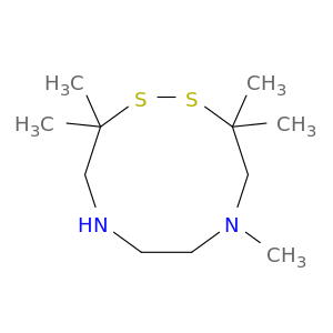 1,2,5,8-Dithiadiazecine, octahydro-3,3,5,10,10-pentamethyl-
