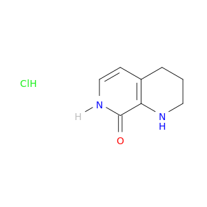 1,7-萘啶-8(2H)-1,3,4,7-四氢,盐酸盐(1：1)
