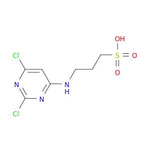 1-Propanesulfonic acid, 3-[(2,6-dichloro-4-pyrimidinyl)amino]-