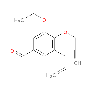 3-Allyl-5-ethoxy-4-(prop-2-yn-1-yloxy)benzaldehyde