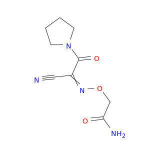 Acetamide, 2-[[[1-cyano-2-oxo-2-(1-pyrrolidinyl)ethylidene]amino]oxy]-