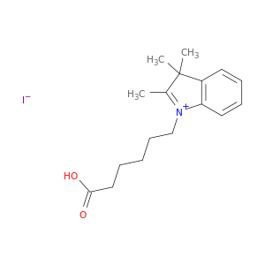 3H-Indolium, 1-(5-carboxypentyl)-2,3,3-trimethyl-, iodide