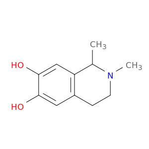 6,7-Isoquinolinediol, 1,2,3,4-tetrahydro-1,2-dimethyl-