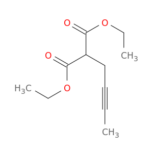 Propanedioic acid, 2-butynyl-, diethyl ester
