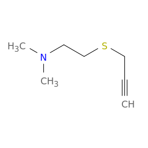 Ethanamine, N,N-dimethyl-2-(2-propynylthio)-