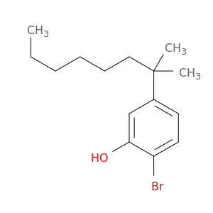 Phenol, 2-bromo-5-(1,1-dimethylheptyl)-