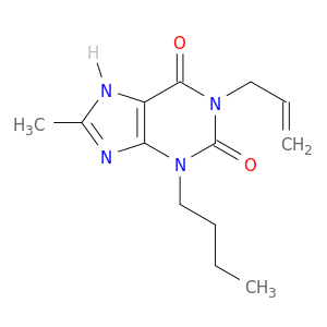 1-ALLYL-3-BUTYL-8-METHYLXANTHINE