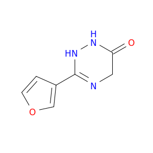 1,2,4-Triazin-6(1H)-one, 3-(3-furanyl)-2,5-dihydro-