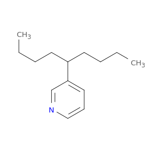 Pyridine,3-(1-butylpentyl)-